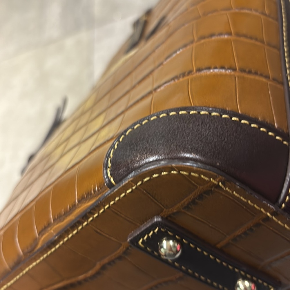 Dooney & Bourke Leather Tote Bag - Picture 15 of 15